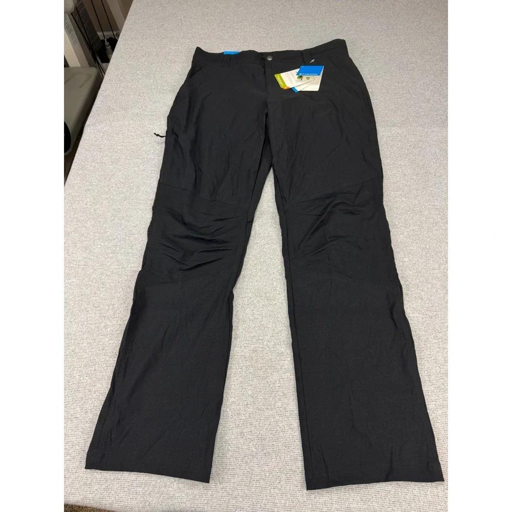 Columbia Jasper Butte Mens 34x32 Black Omni-Shield Hiking Pants XM9004-010 NEW